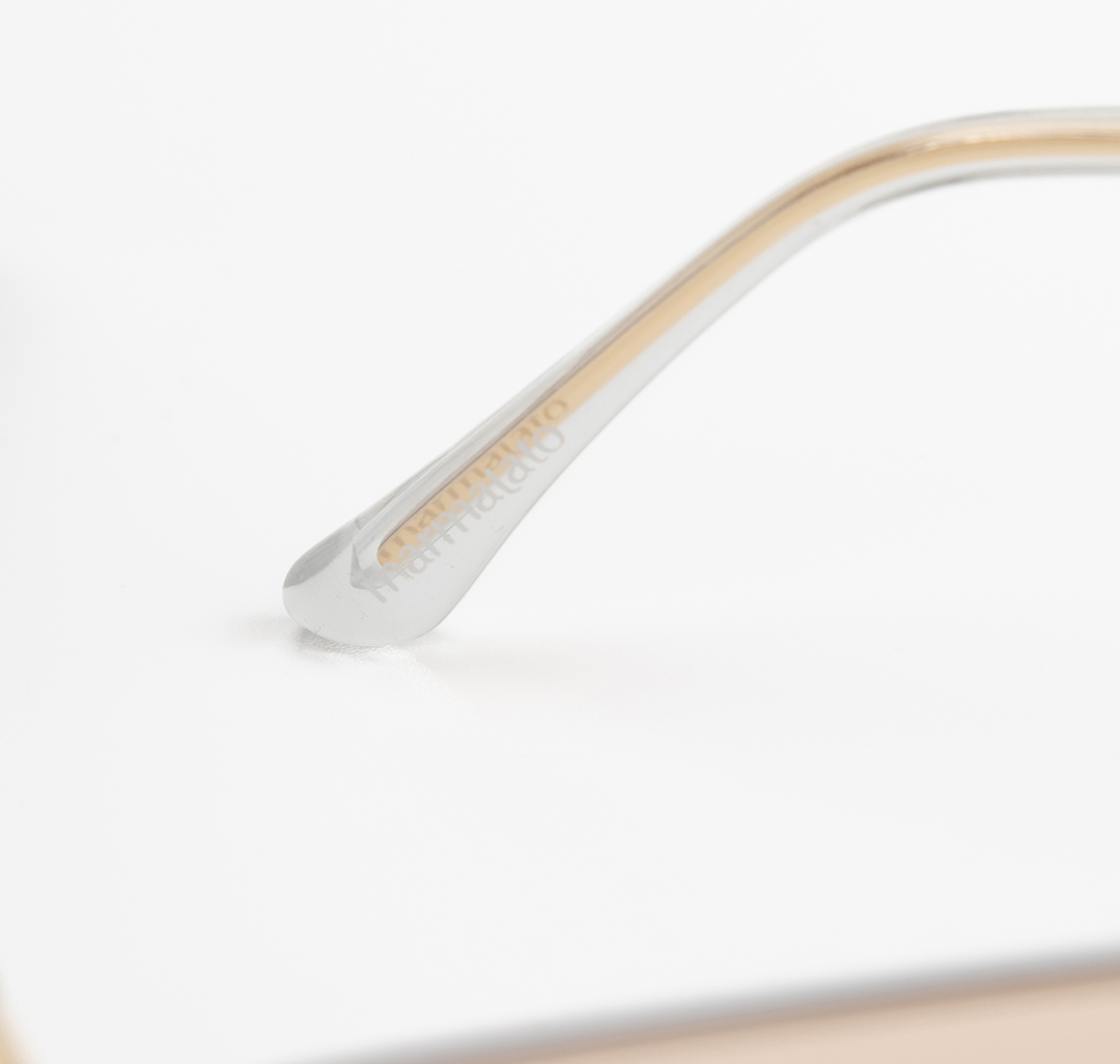 Очки с чехлом Мармалато, цвет бежевый-золото #7