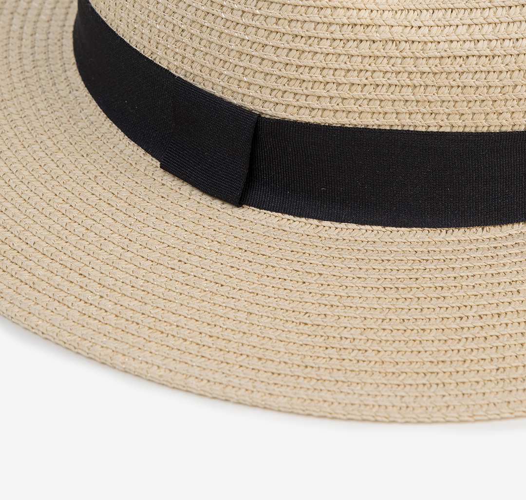 Шляпа Мармалато, цвет Бежевый-черный #5