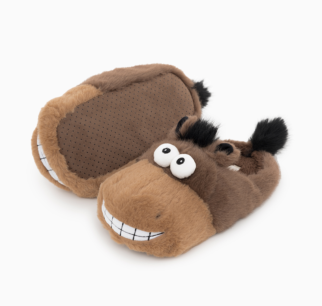 Домашние тапочки Мармалато, цвет Коричневый-рыжий-черный #3