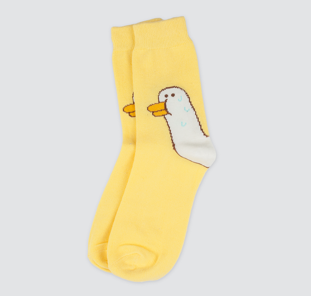 Носки Мармалато, цвет желтый-белый-мультиколор #1