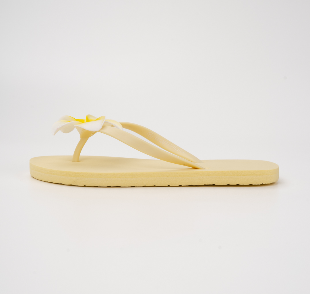 Шлепанцы Мармалато, цвет желтый-белый #1