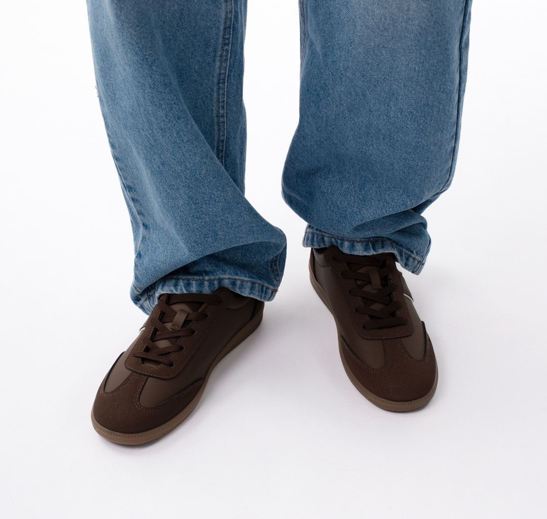 Кеды Мармалато, цвет коричневый-молочный #9