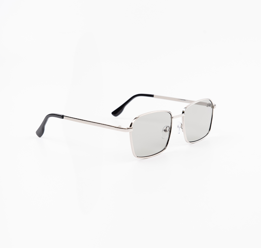 Очки с чехлом Мармалато, цвет серебро-серый-черный #5