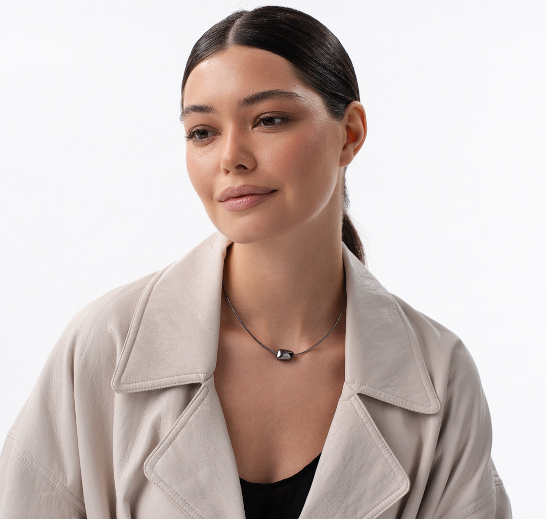 Колье Мармалато, цвет черный #1