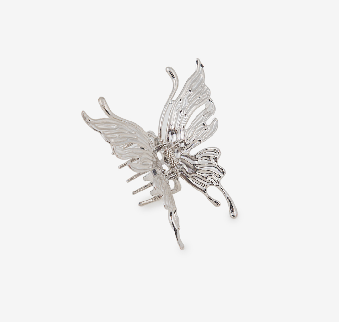 Заколка-краб Мармалато, цвет Серебро #1