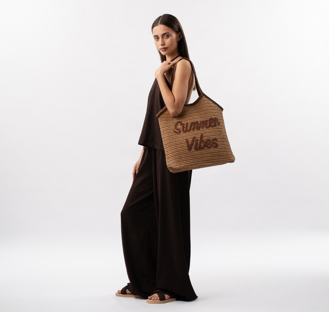 Сумка Мармалато, цвет бежевый-шоколадный #6