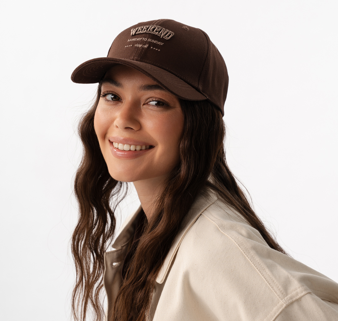 Бейсболка Мармалато, цвет шоколадный-бежевый #1