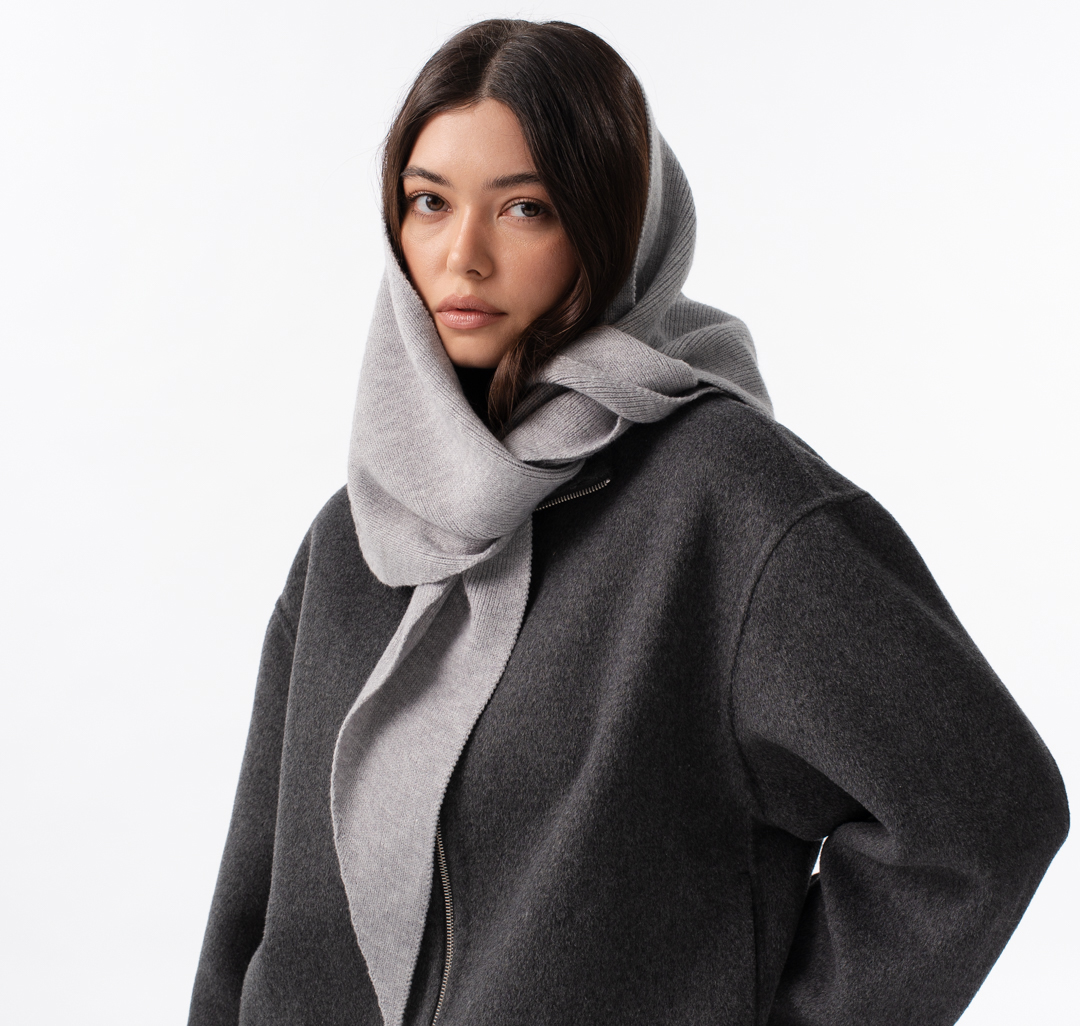 Косынка Мармалато, цвет светло-серый #2