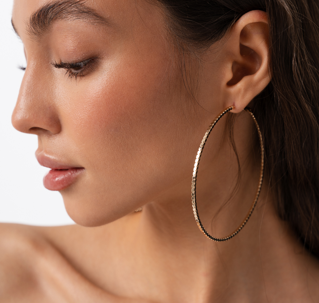 Серьги Мармалато, цвет золото #4