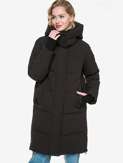 Пуховик с натуральным гусиным пухом