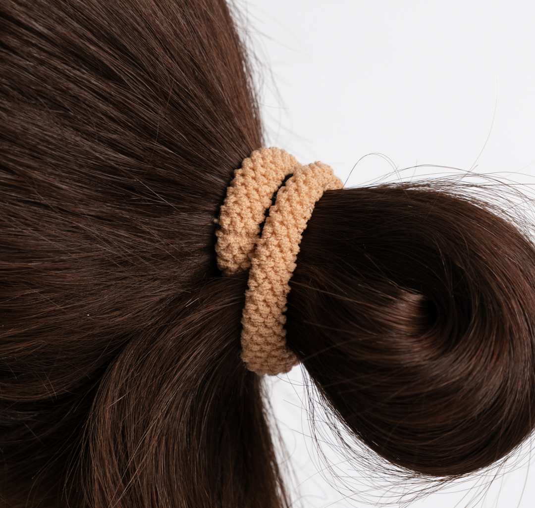 Набор резинок (3 шт) Мармалато, цвет молочный-коричневый-бежевый-черный #2