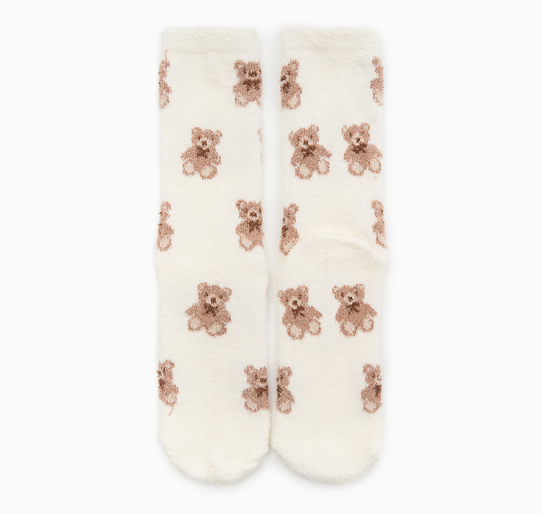 Носки (1 пара) Мармалато, цвет Молочный-коричневый-бежевый #3