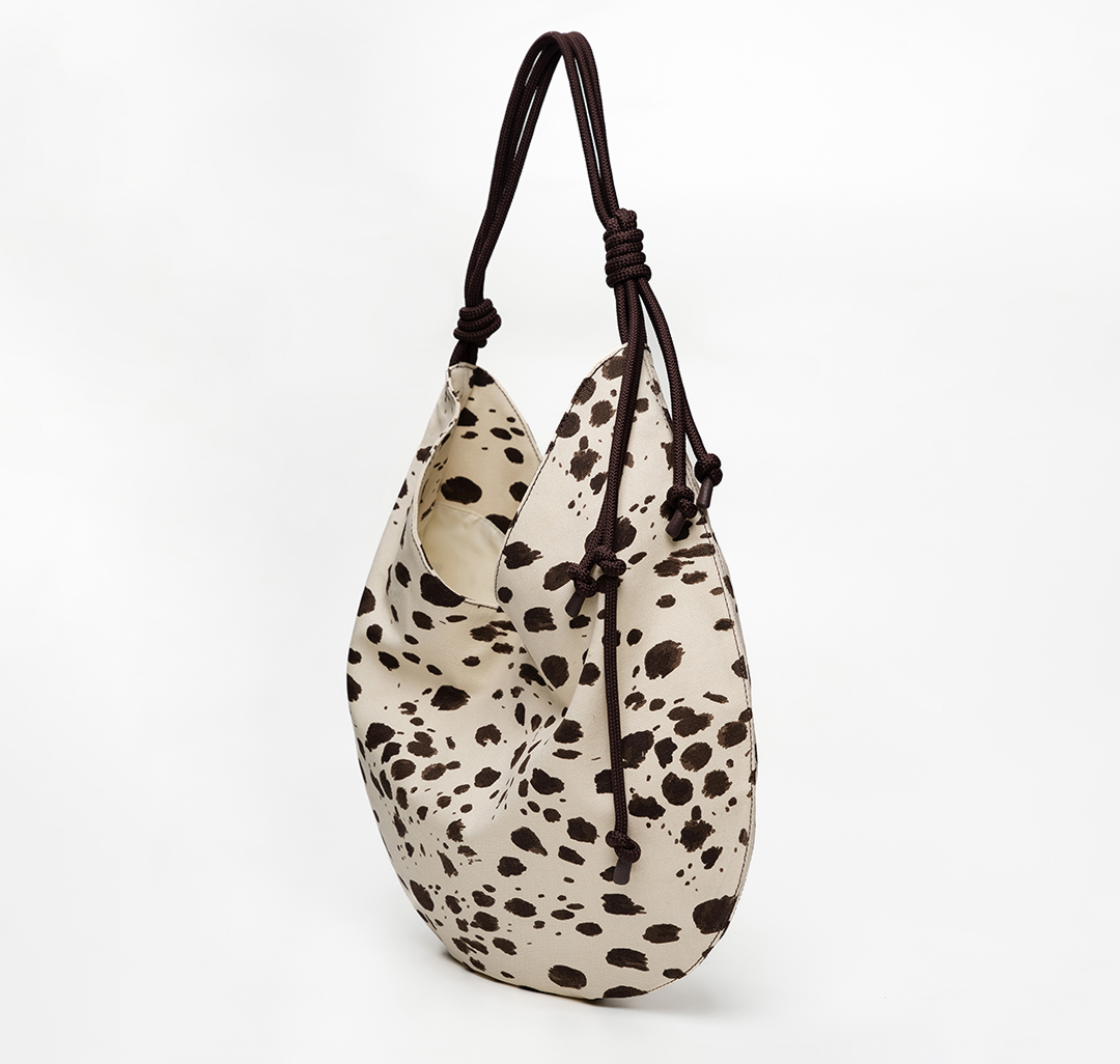 Сумка Мармалато, цвет молочный-шоколадный #2