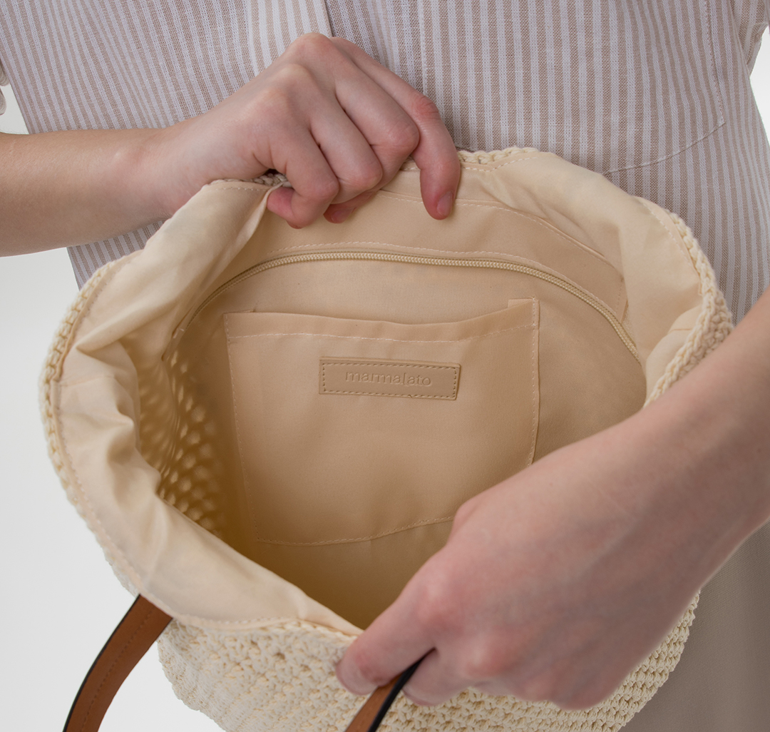 Сумка Мармалато, цвет молочный-бежевый #7