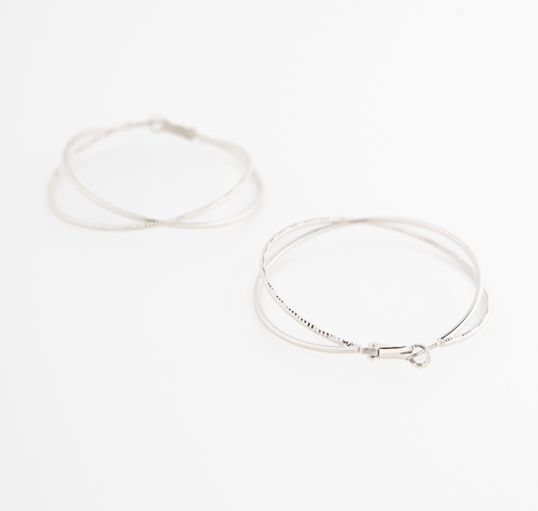 Серьги Мармалато, цвет Серебро #2