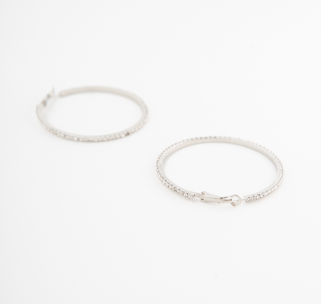 Серьги Мармалато, цвет Серебро-прозрачный #2