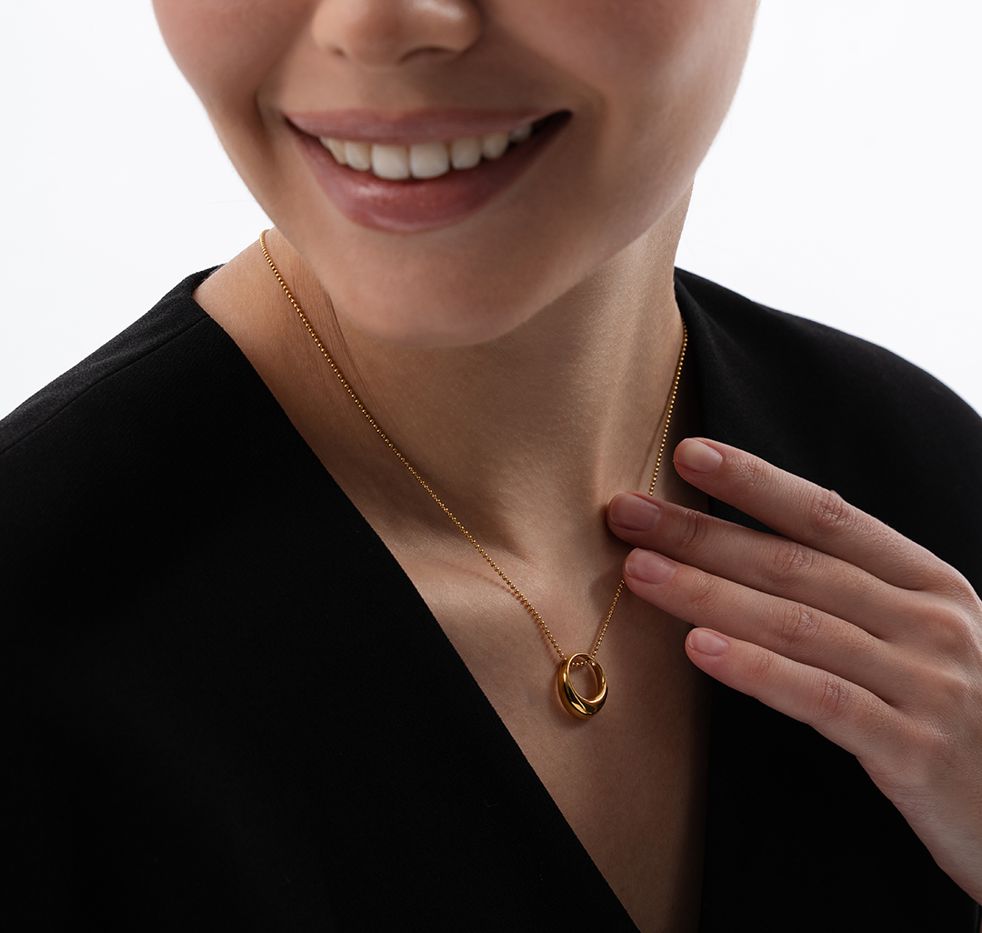 Колье Мармалато, цвет Золото #5