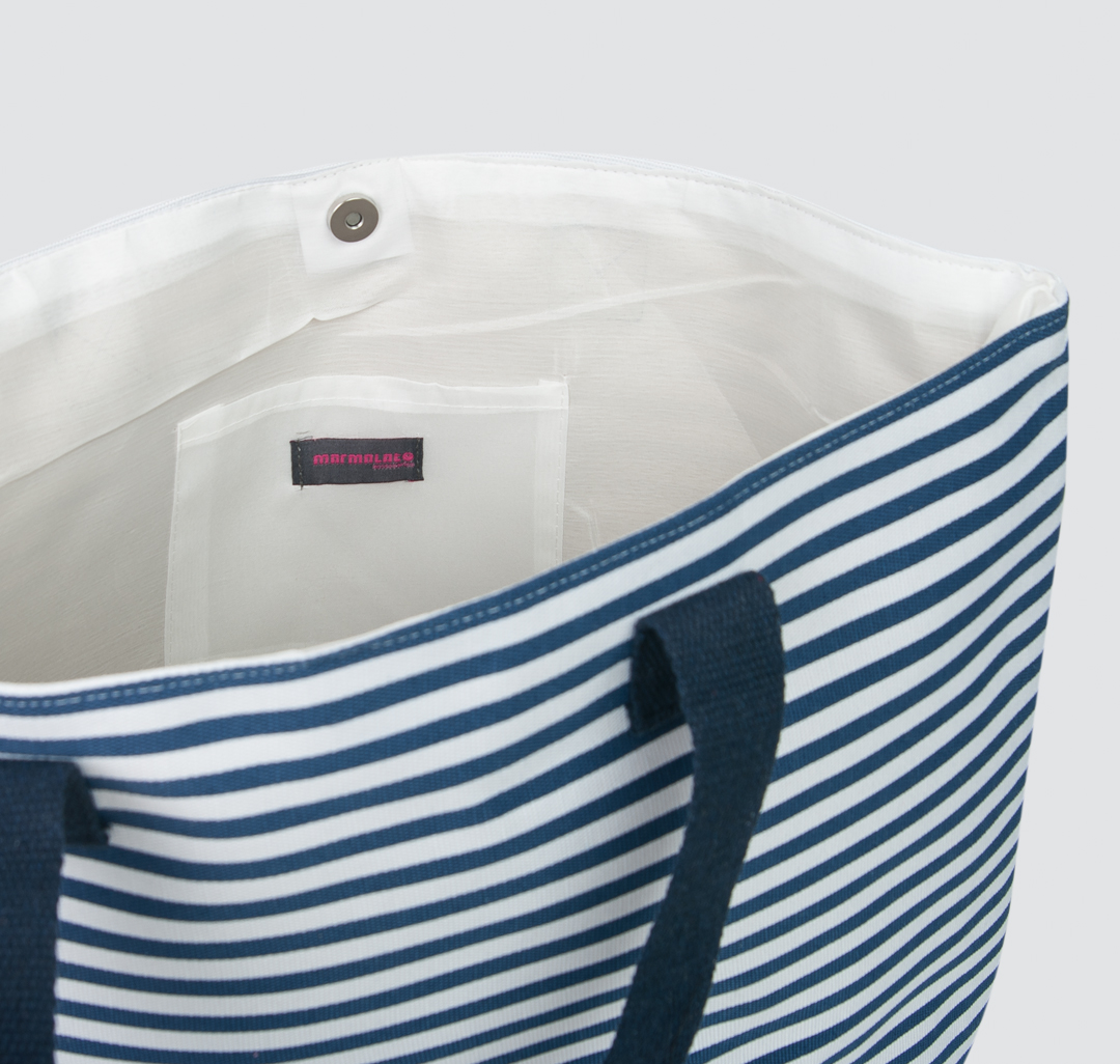 Пляжная сумка Мармалато, цвет Белый-синий #3