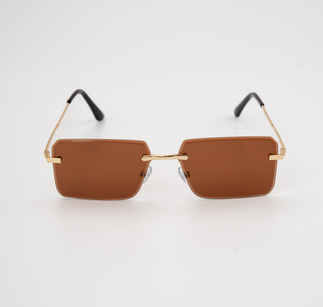 Очки с чехлом Мармалато, цвет коричневый-золото #3