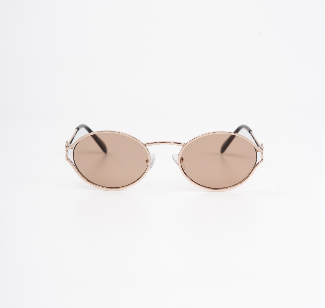 Очки с чехлом Мармалато, цвет коричневый-золото #4