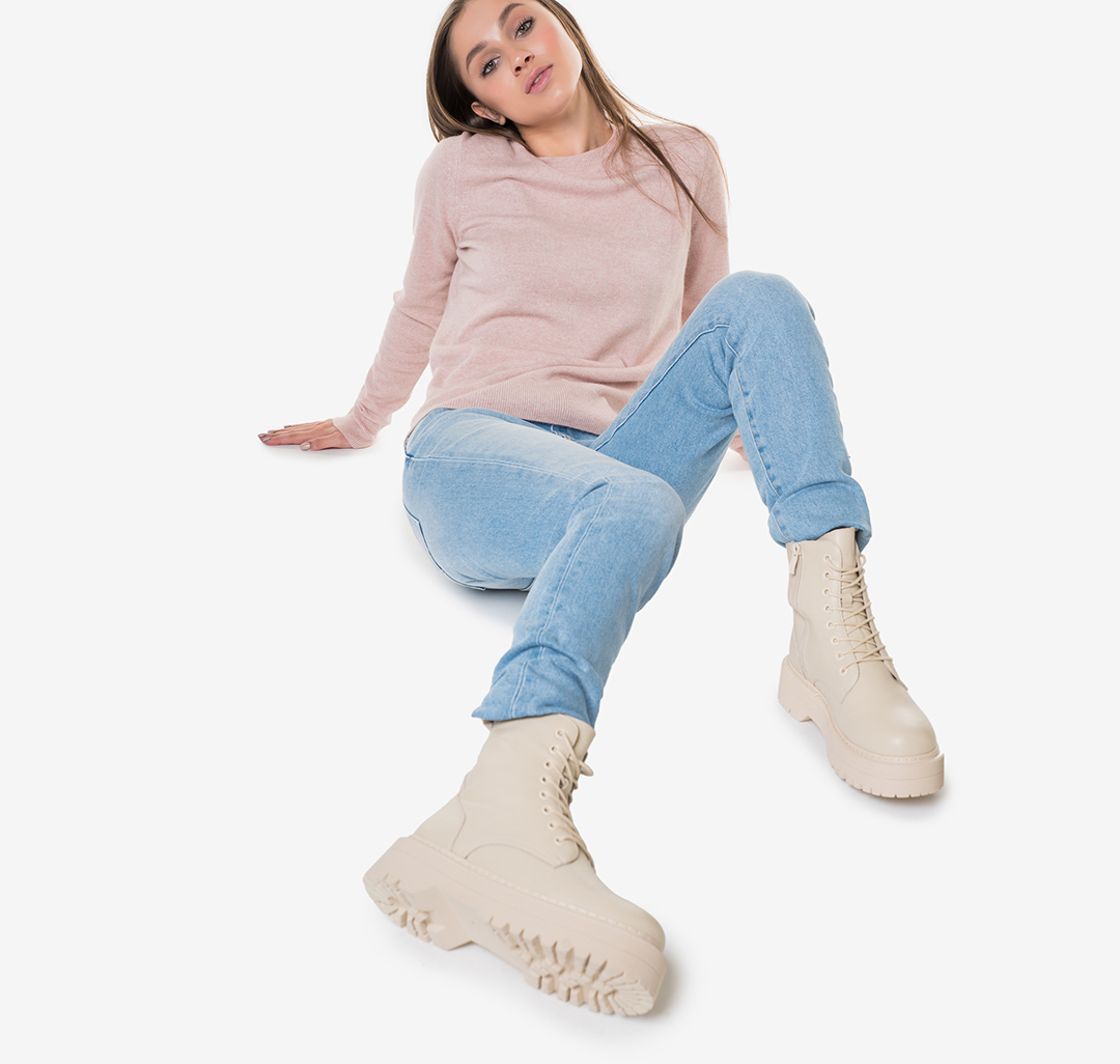 Ботинки Мармалато, цвет Бежевый #5