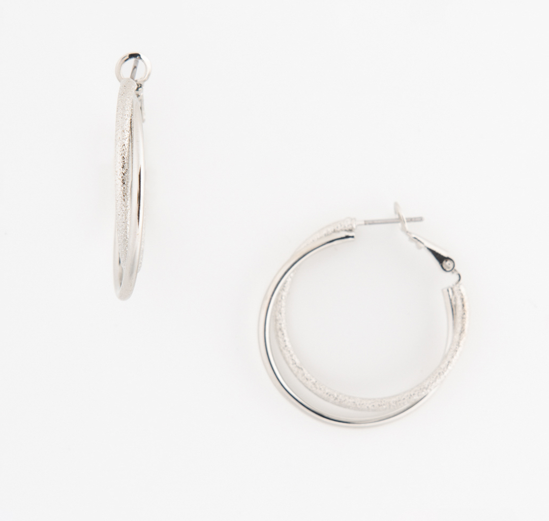 Серьги Мармалато, цвет Серебро #1