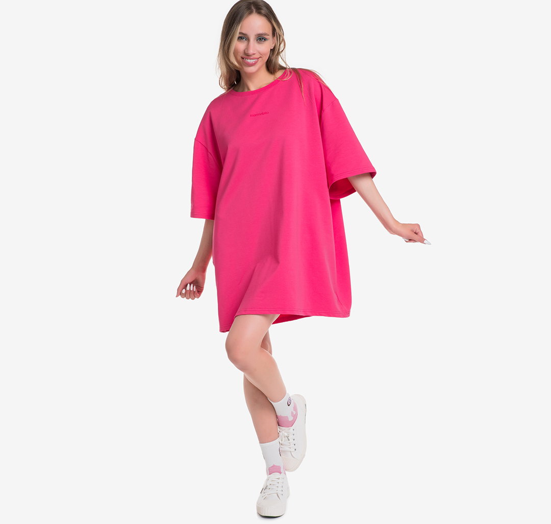 Платье-футболка Мармалато, цвет Фуксия #5