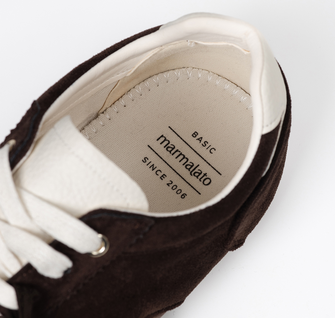 Кроссовки Мармалато, цвет коричневый-молочный #5
