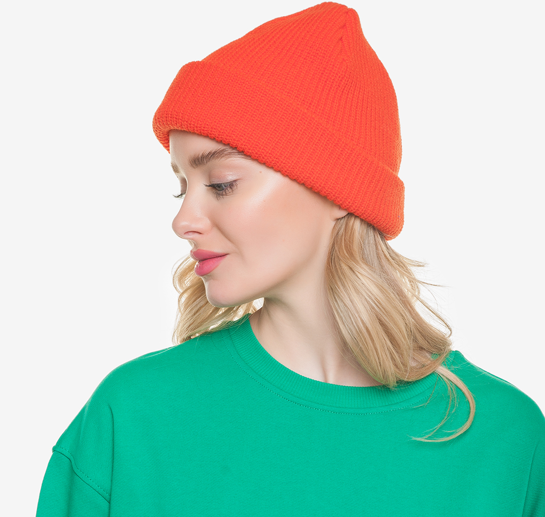 Оранжевая шапка Мармалато, цвет Оранжевый #3