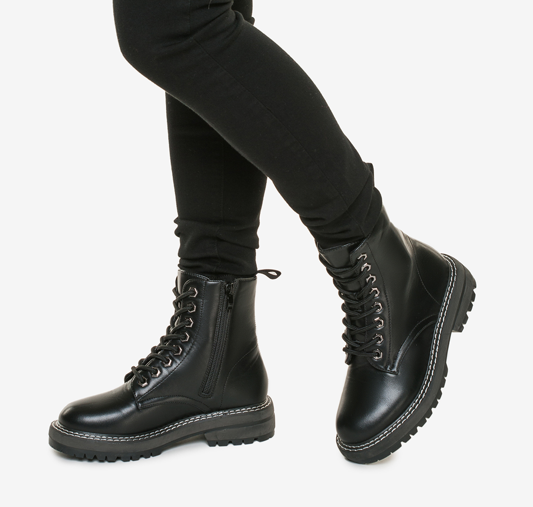 Женские ботинки демисезонные Мармалато, цвет Черный #4