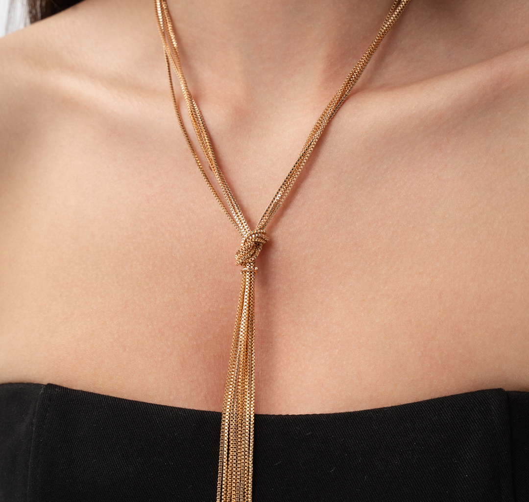 Колье Мармалато, цвет золото #2