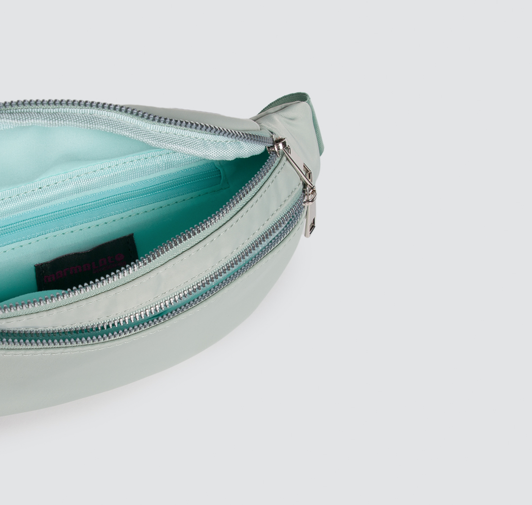Женская текстильная поясная сумка Мармалато, цвет Светло-зеленый #3