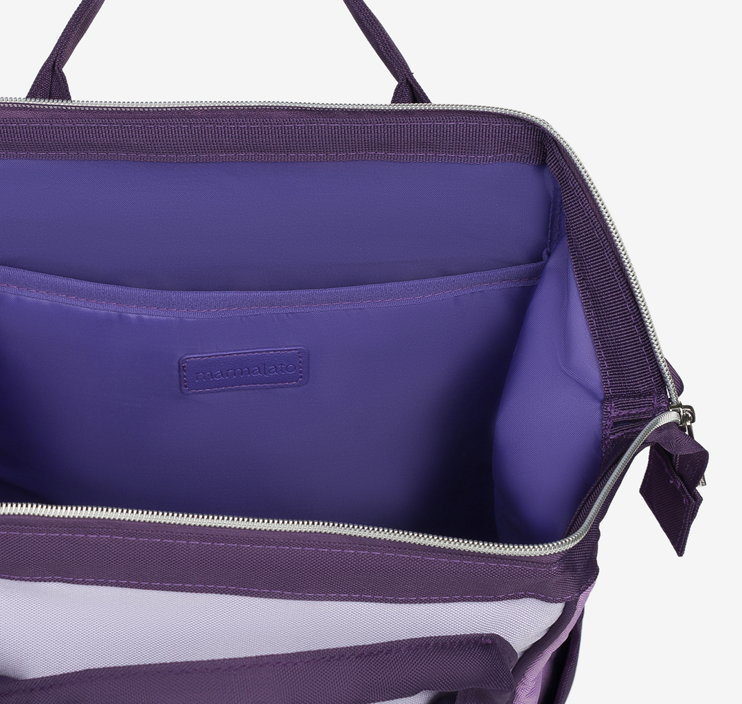 Текстильный женский рюкзак Мармалато, цвет Фиолетовый-лавандовый-мультиколор #3