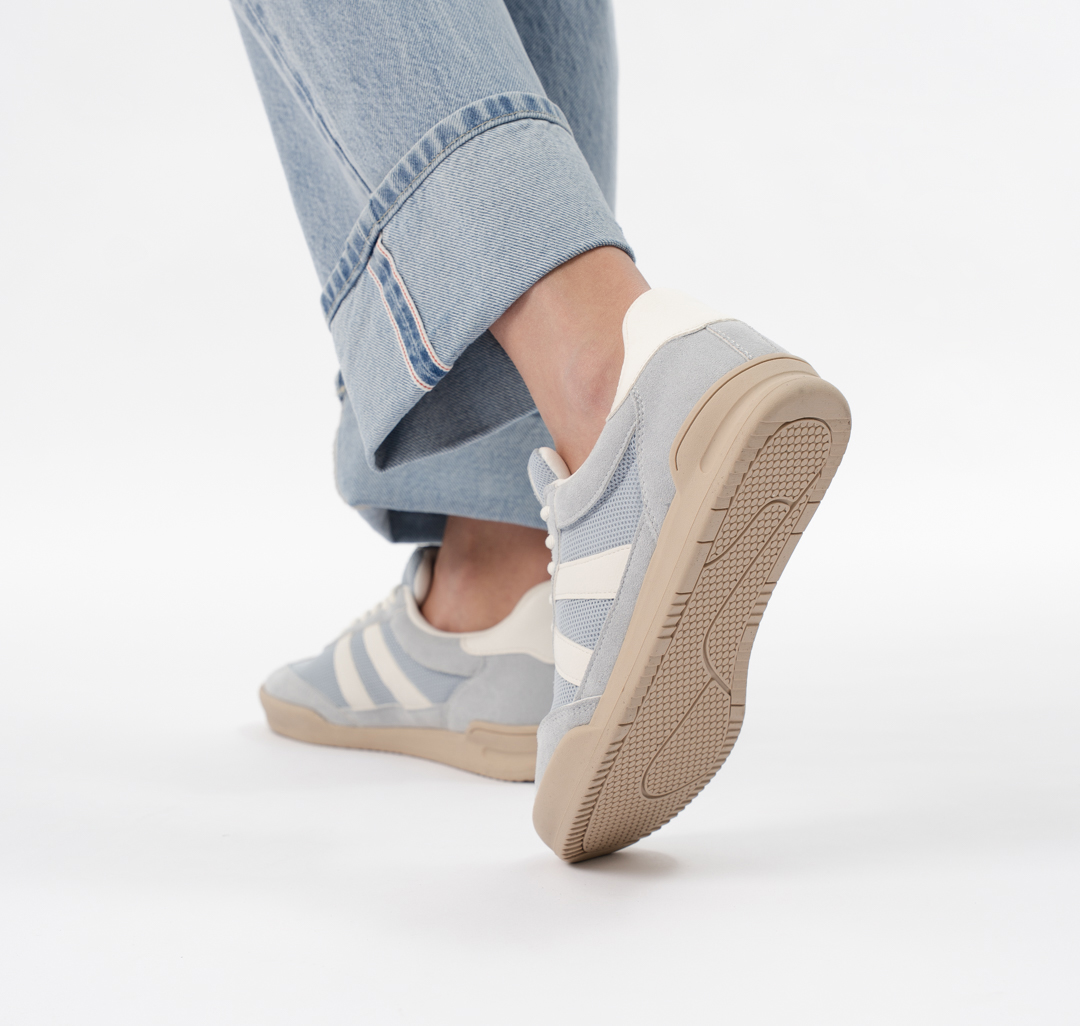 Кеды Мармалато, цвет голубой-бежевый-разноцветный #7