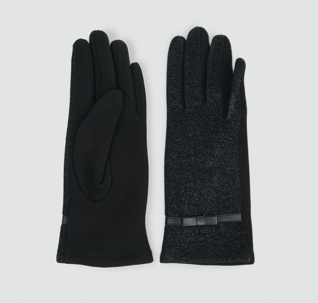 Перчатки Мармалато, цвет Черный-серебро #1