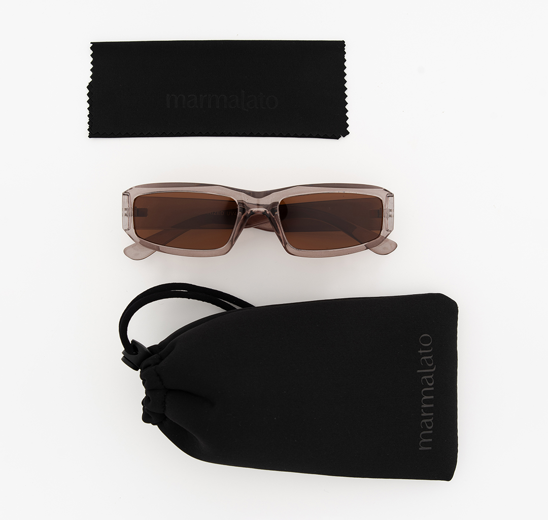 Очки с чехлом Мармалато, цвет коричневый #8