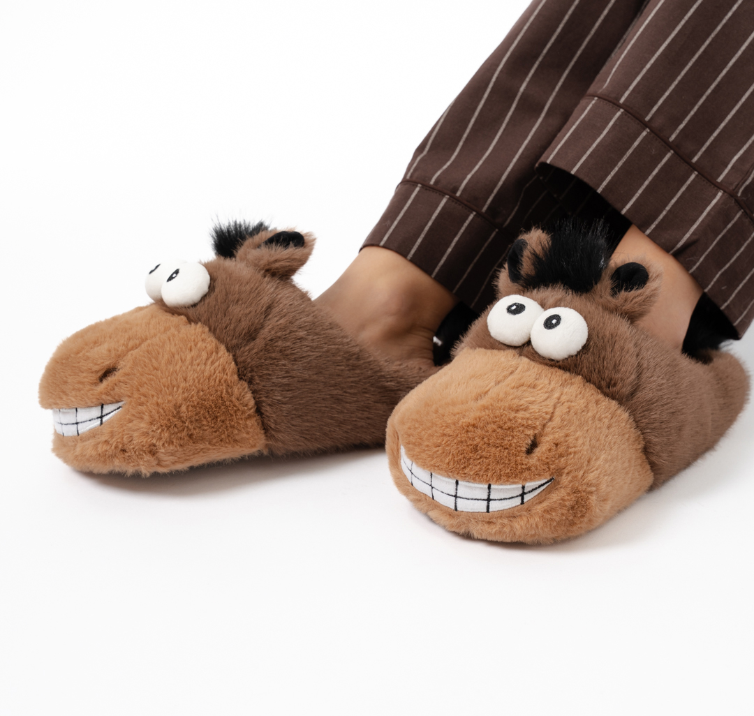 Домашние тапочки Мармалато, цвет Коричневый-рыжий-черный #2