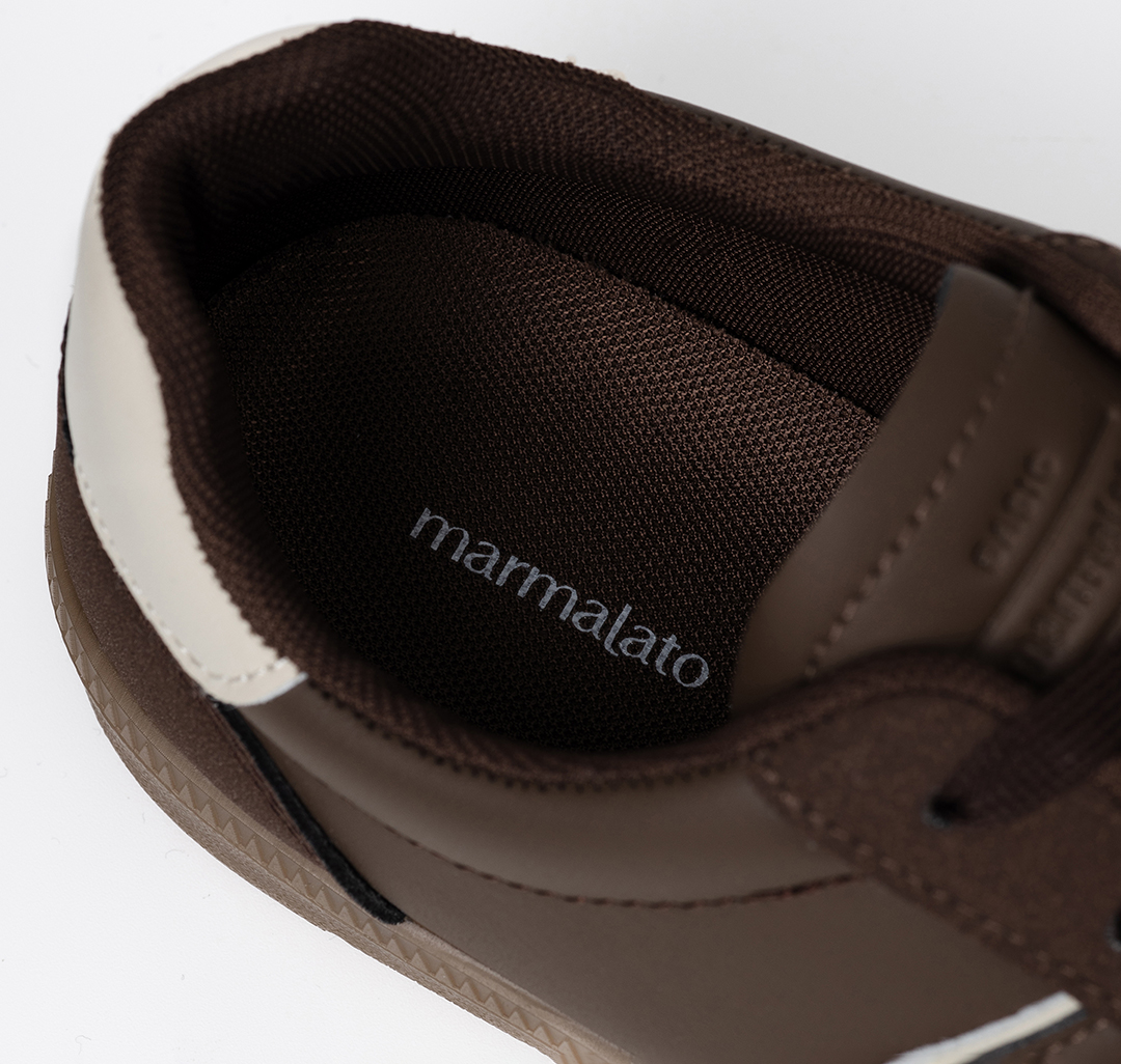 Кеды Мармалато, цвет коричневый-молочный #6