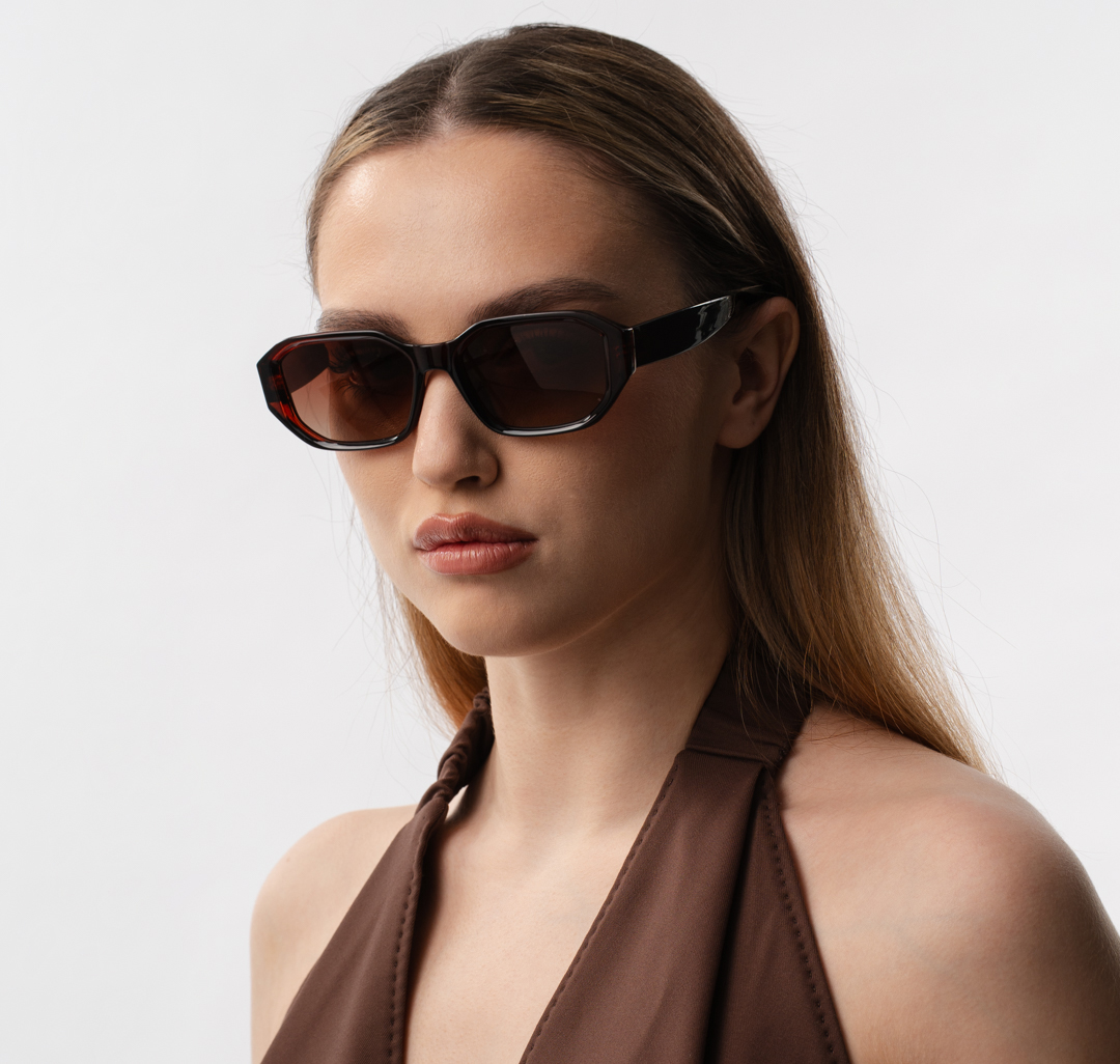 Очки с чехлом Мармалато, цвет коричневый #2