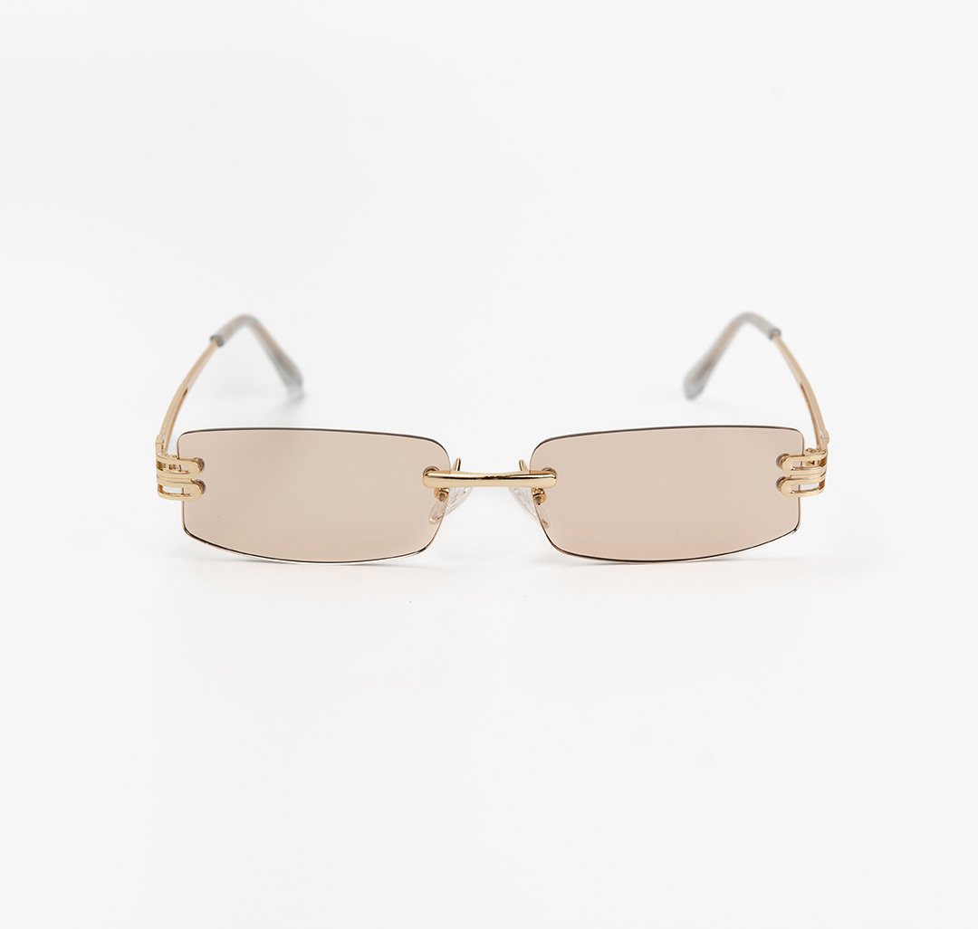 Очки с чехлом Мармалато, цвет бежевый-золото #4