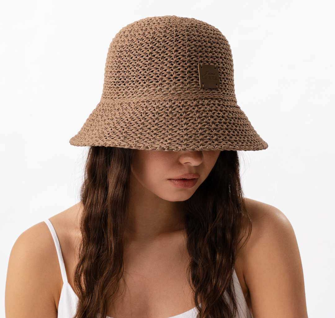 Панама Мармалато, цвет светло-коричневый #4