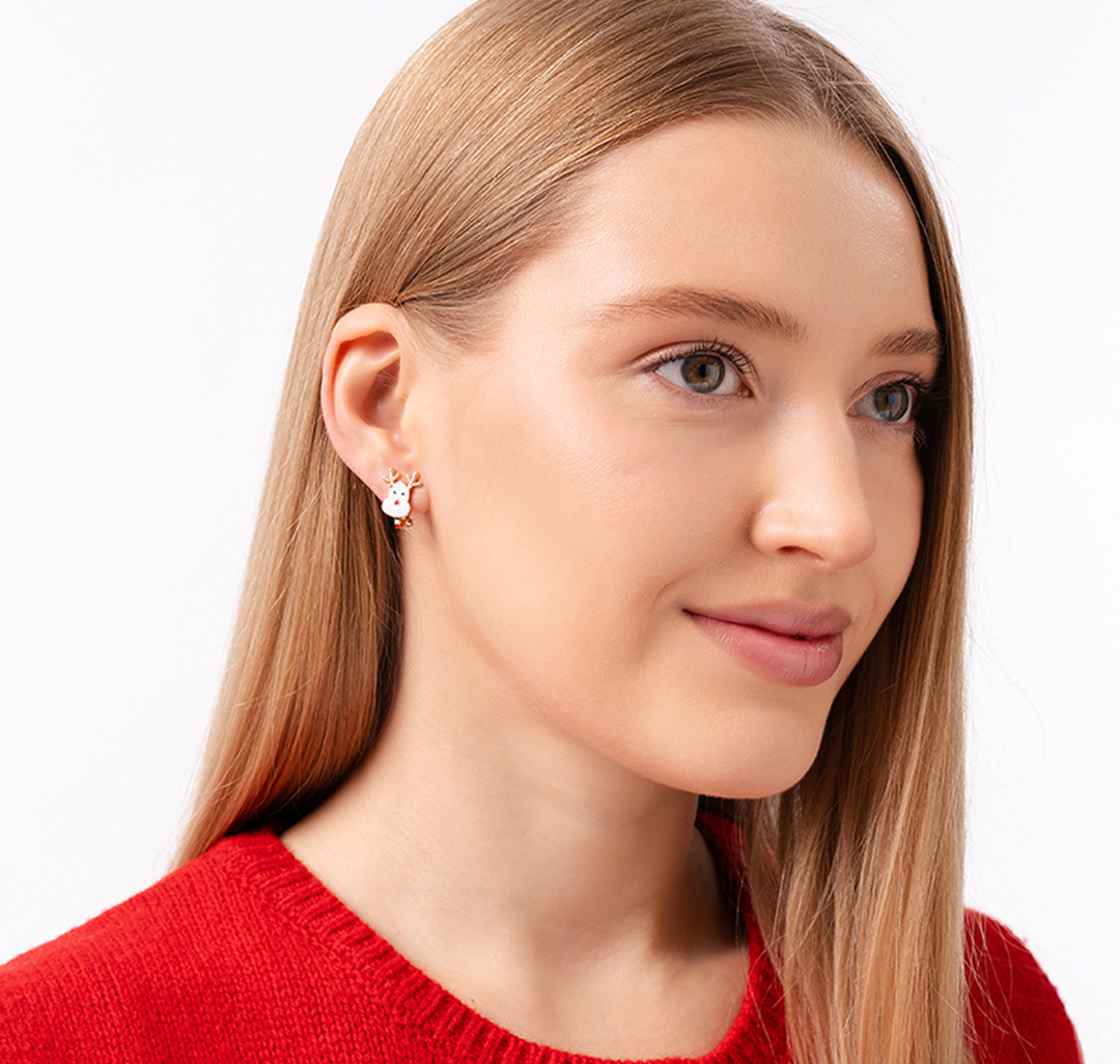 Клипсы Мармалато, цвет Белый-золото-мультиколор #3