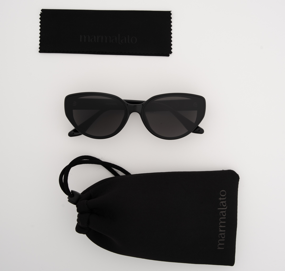 Очки с чехлом Мармалато, цвет черный #6