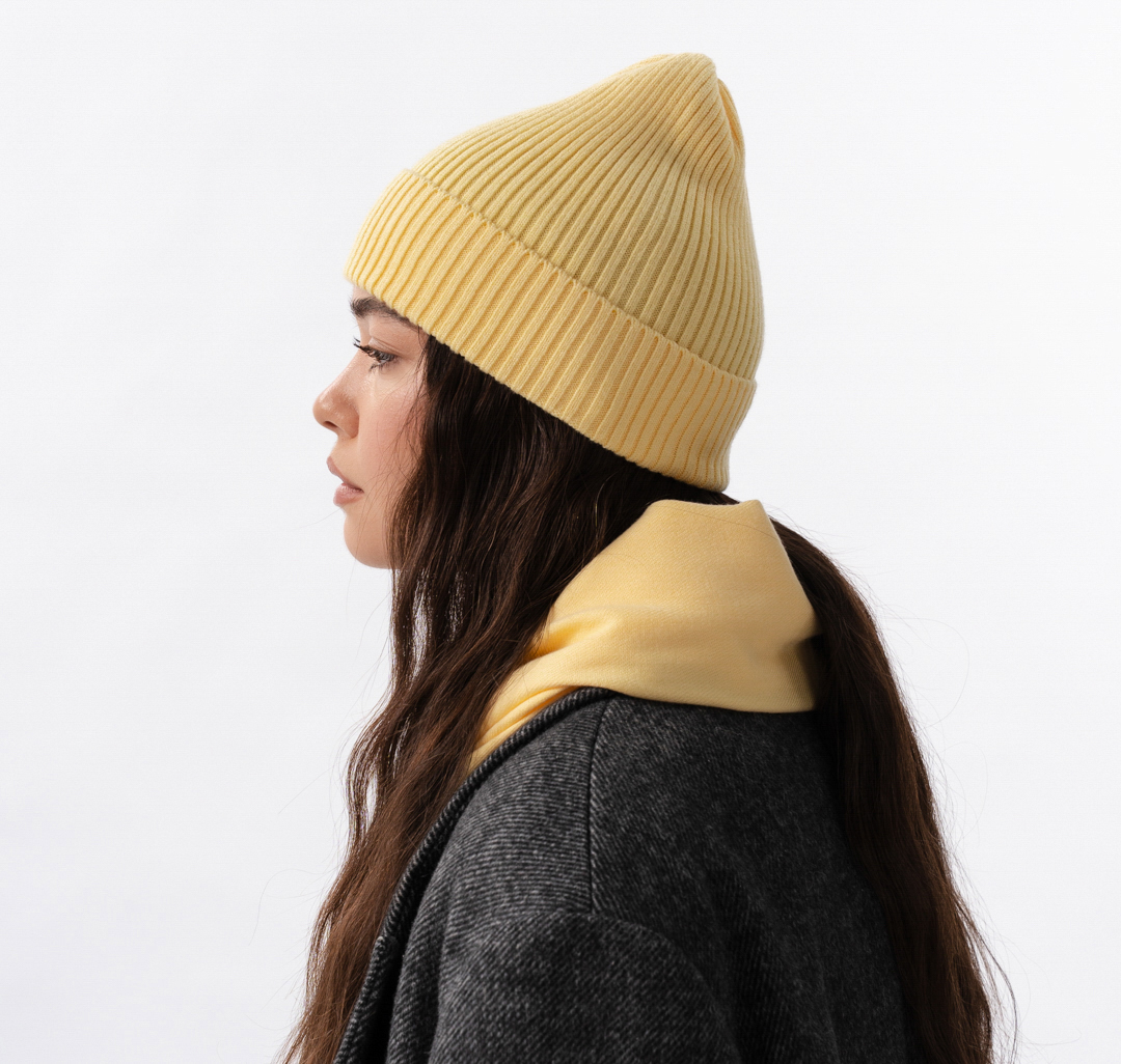 Шапка Мармалато, цвет желтый #2