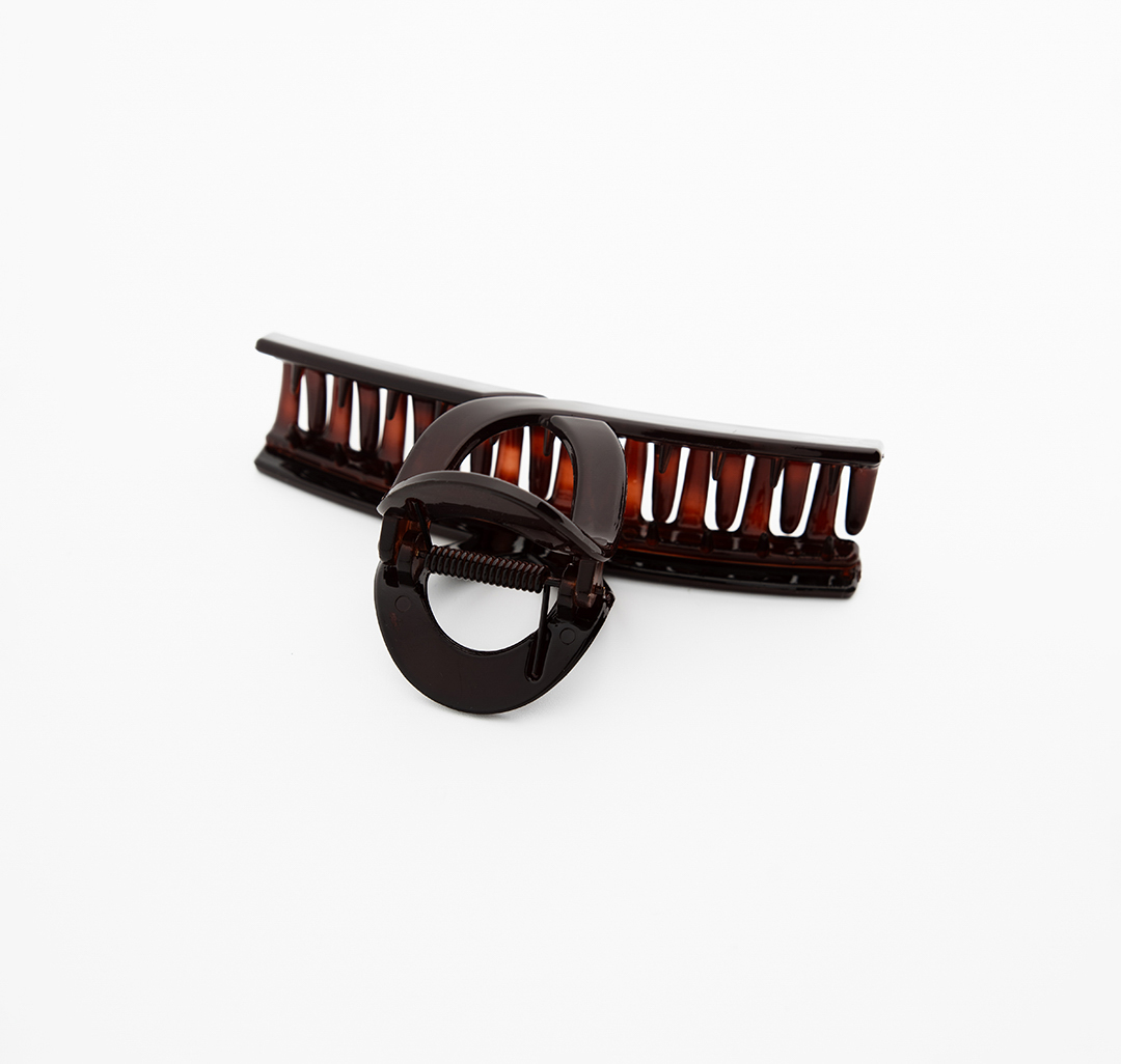 Заколка-краб Мармалато, цвет Темно-винный #3