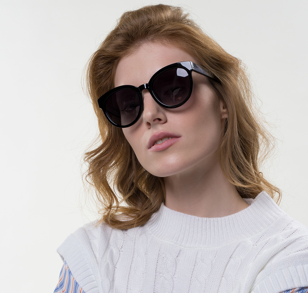 Очки солнцезащитные с поляризацией черные Мармалато, цвет черный #1