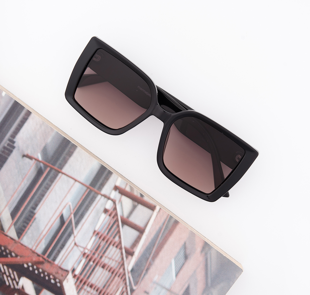 Очки с чехлом Мармалато, цвет Черный-коричневый #3