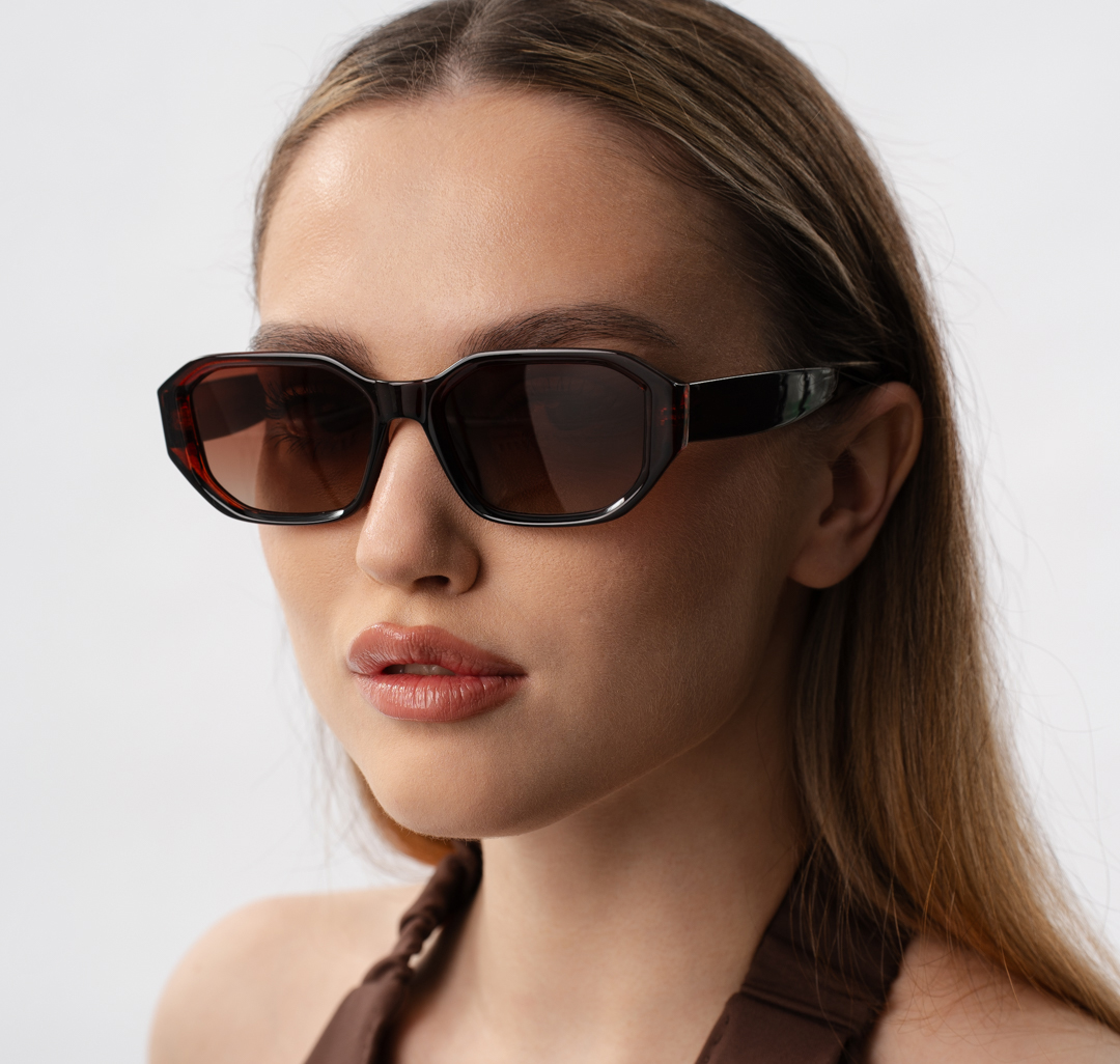 Очки с чехлом Мармалато, цвет коричневый #1