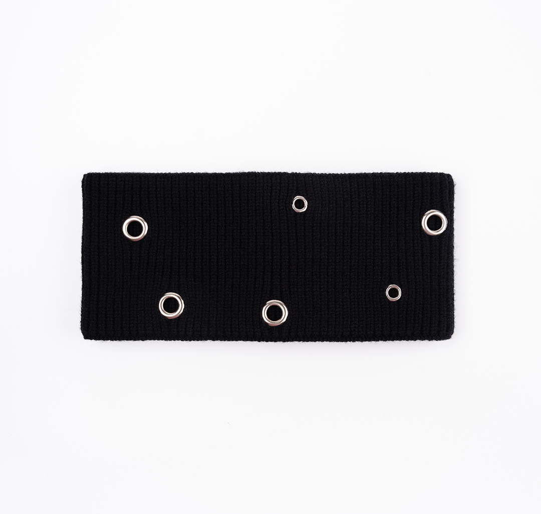 Повязка на голову Мармалато, цвет черный #4