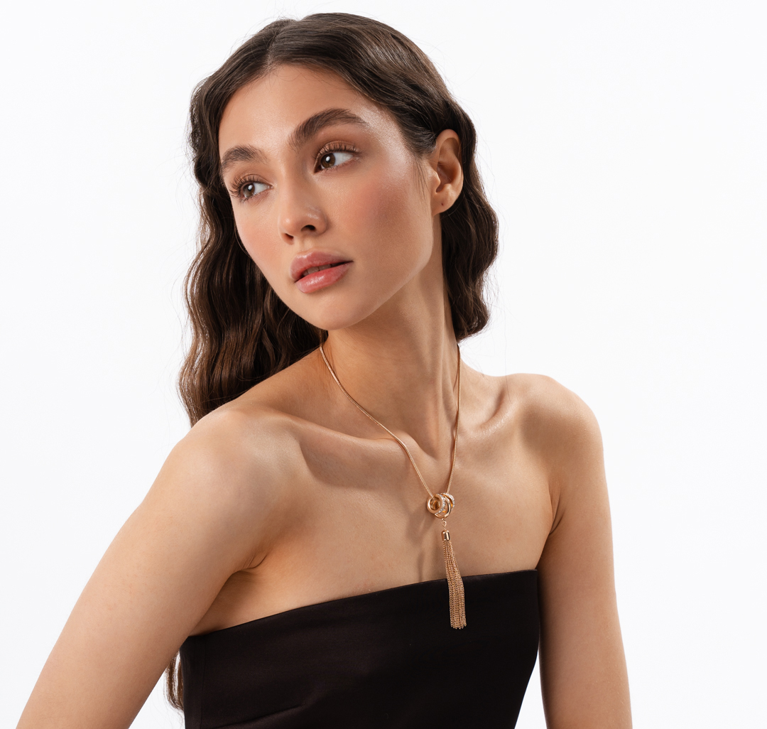 Колье Мармалато, цвет Золото-прозрачный #4